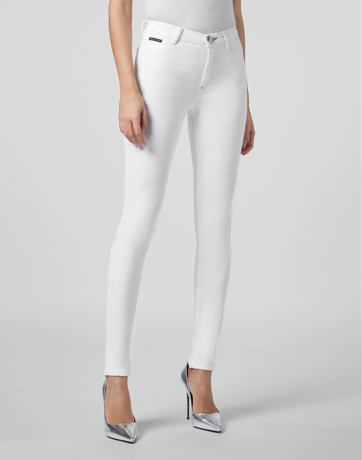High Waist Jegging Angel, цвет: Белый