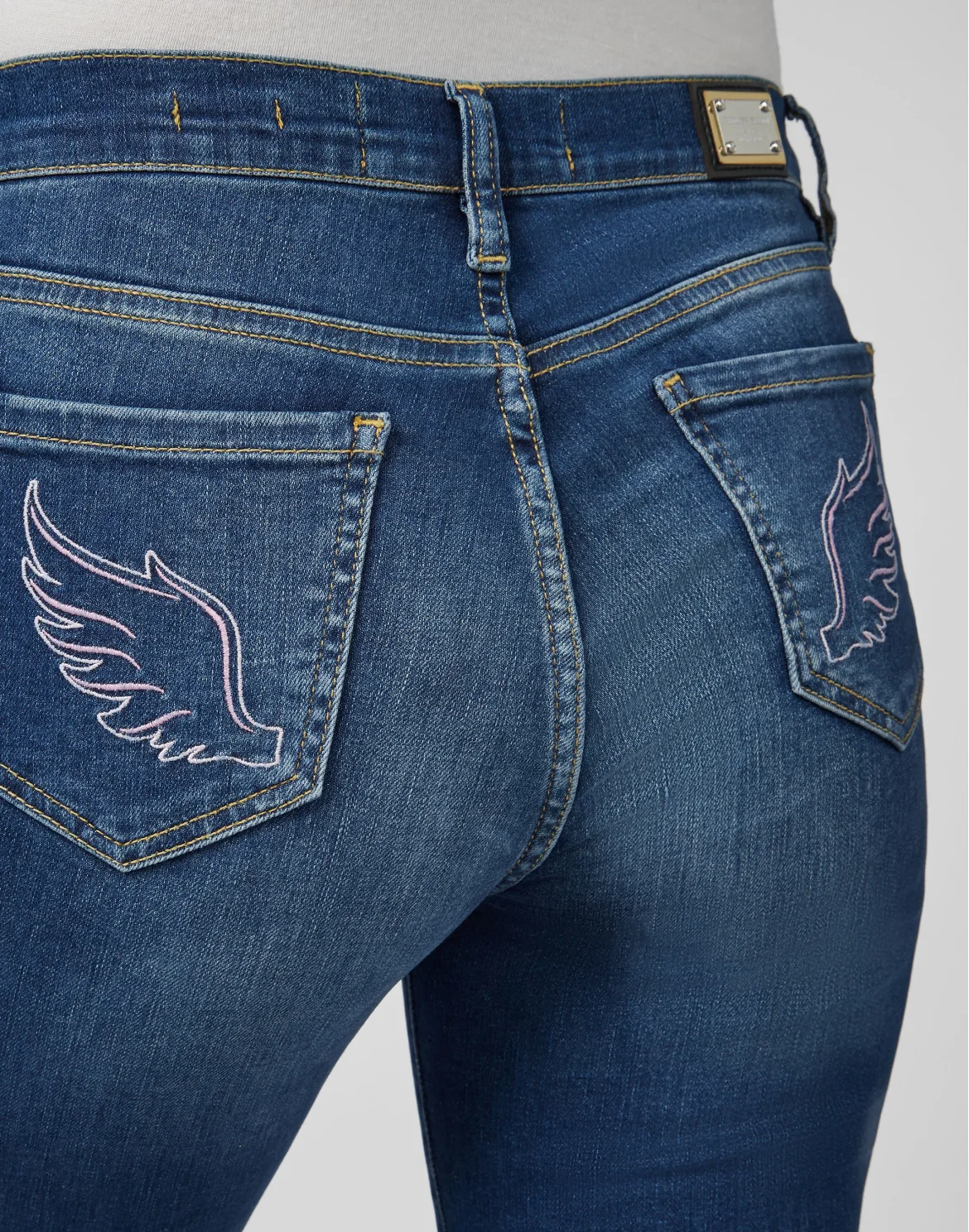 High Waist Jegging Angel, цвет: Синий