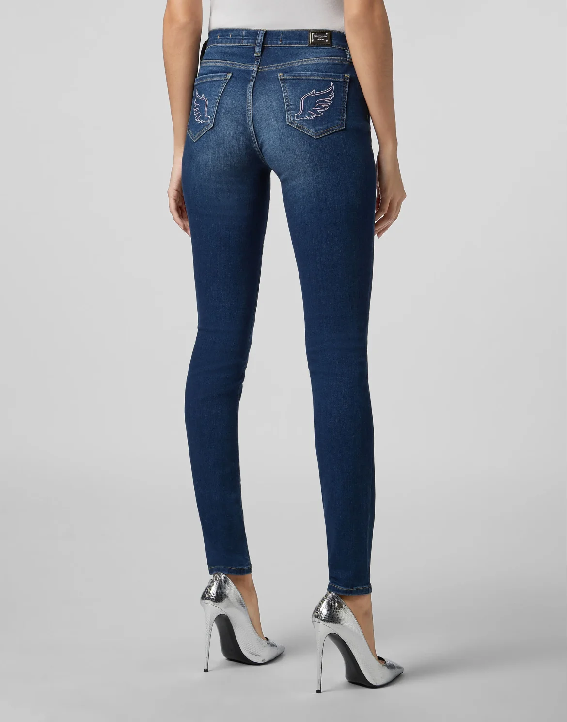 High Waist Jegging Angel, цвет: Синий