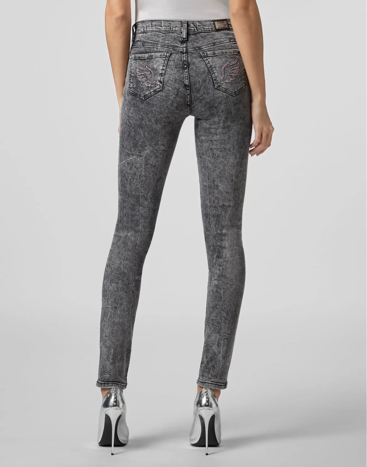 High Waist Jegging Angel, цвет: Серый