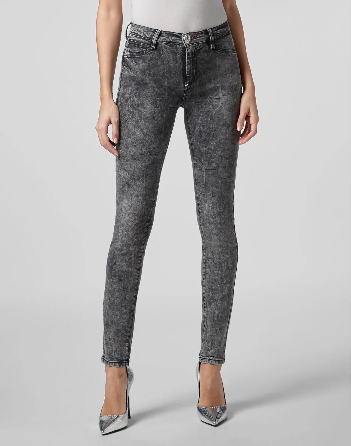 High Waist Jegging Angel, цвет: Серый