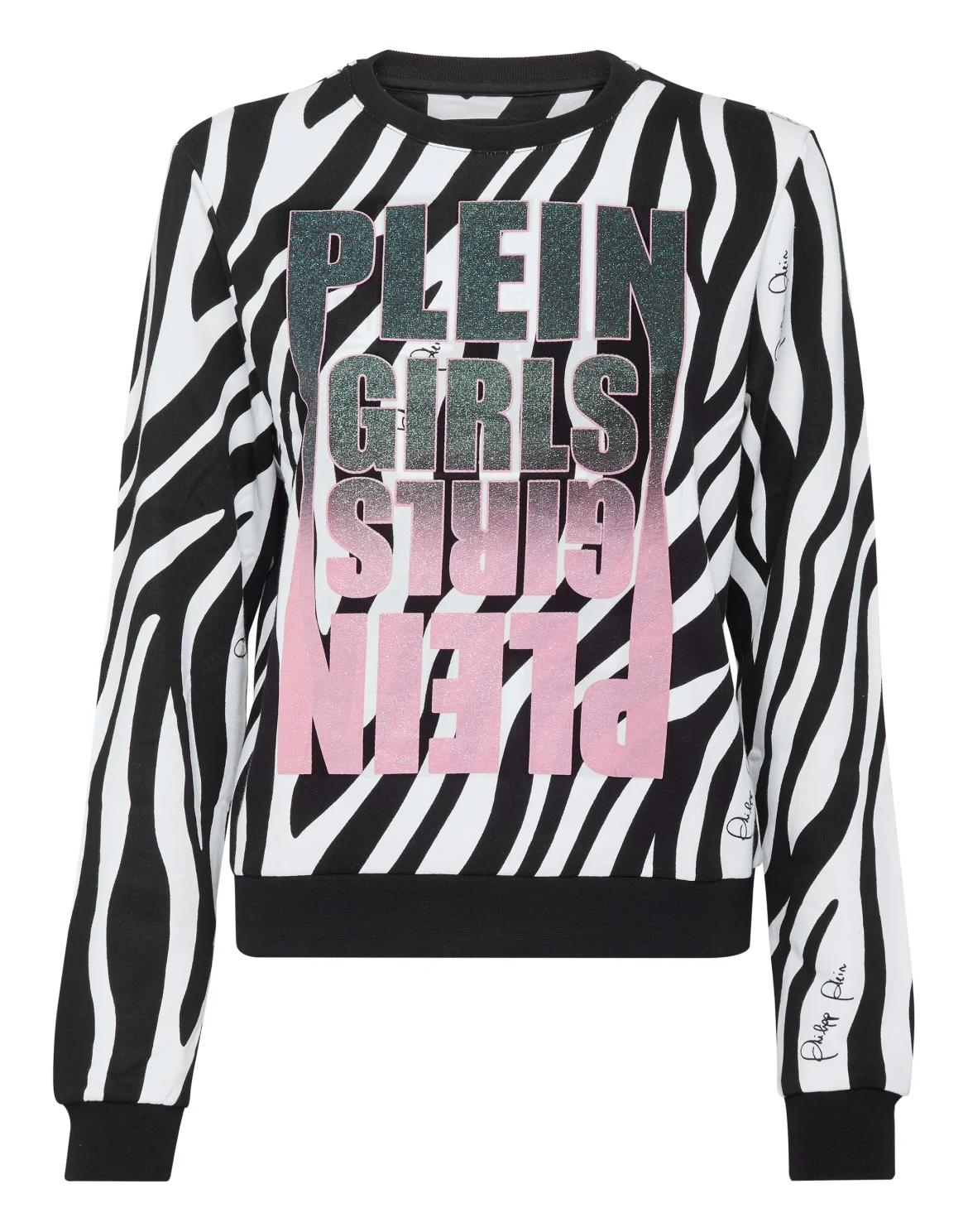 Sweatshirt LS Zebra, цвет: Черный