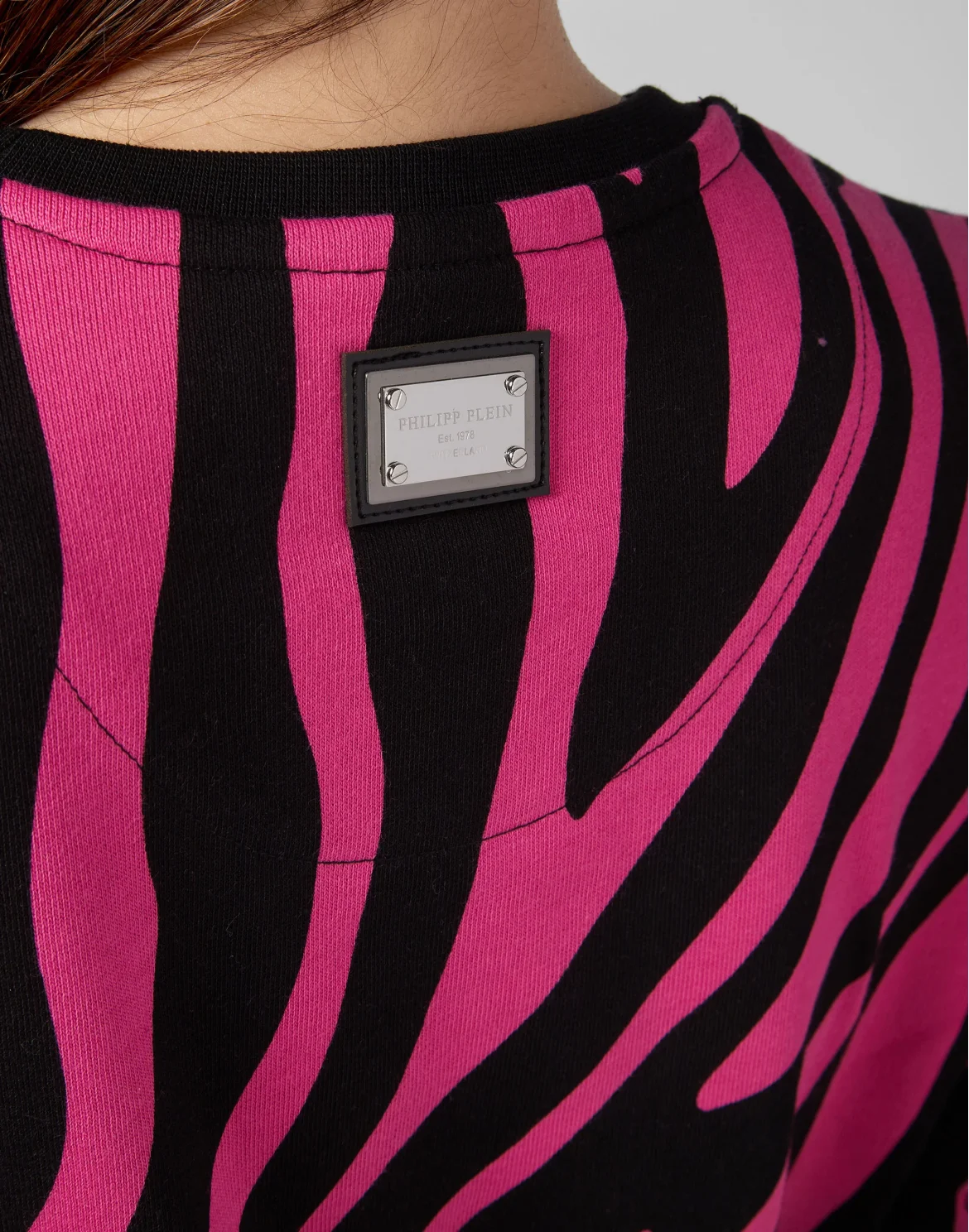 Sweatshirt LS Zebra, цвет: Черный
