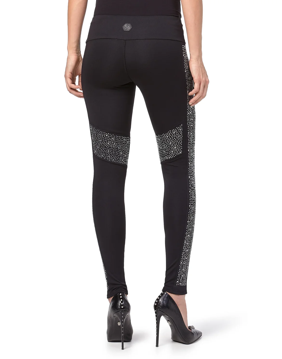 Jogging Leggings Morgan Fit "Dangerous", цвет: Черный