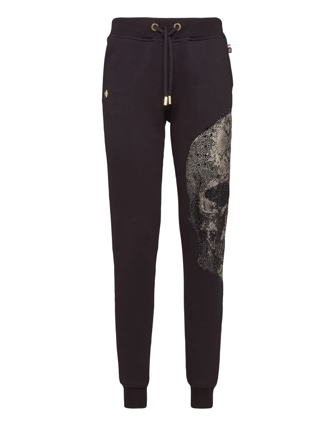 Jogging Trousers "Shiny Skull", цвет: Черный