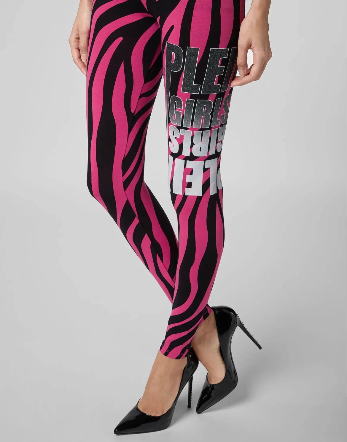 Jogging Leggings Zebra, цвет: Черный