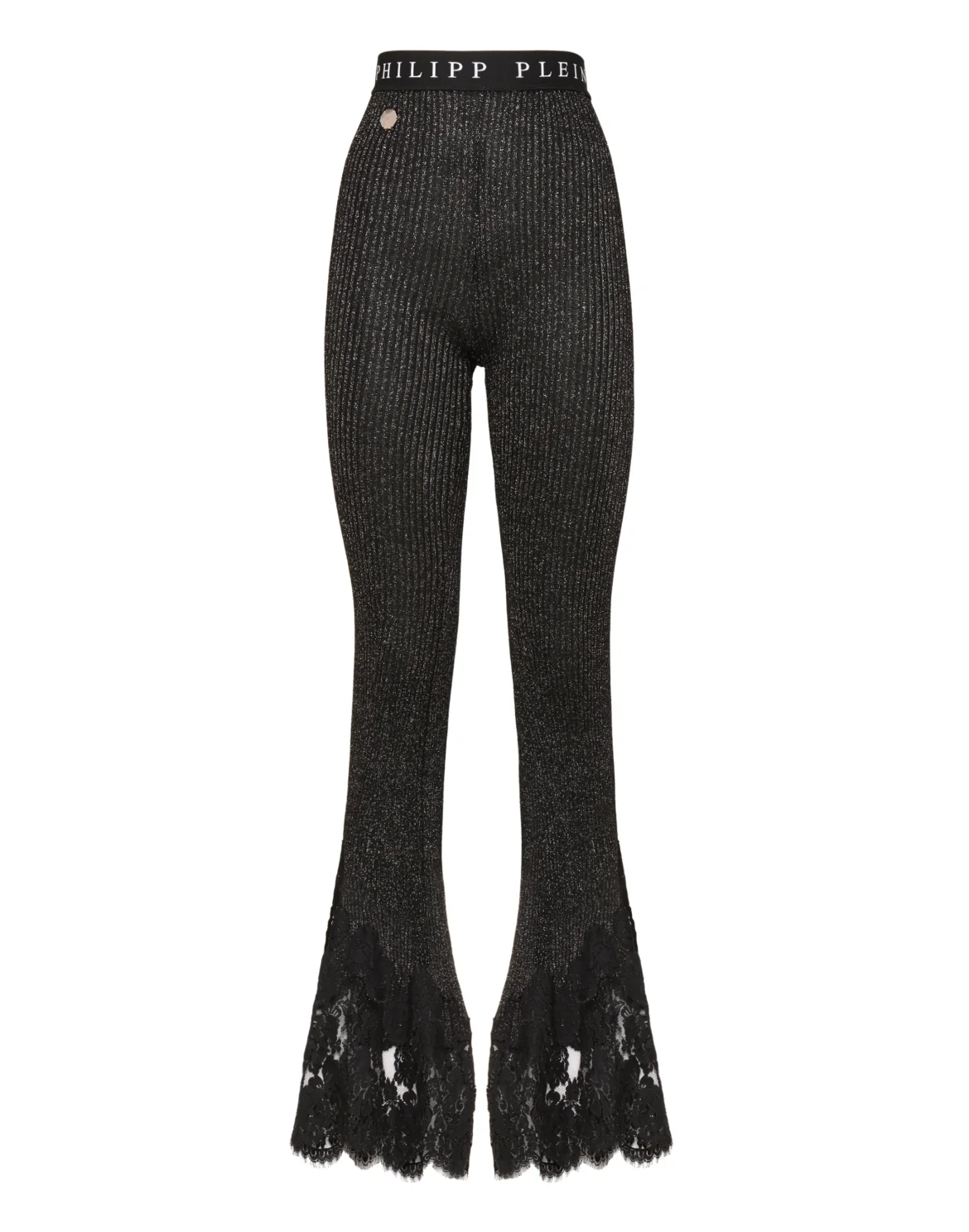 Knit Jogging Trousers  "Elegant Lace", цвет: Черный
