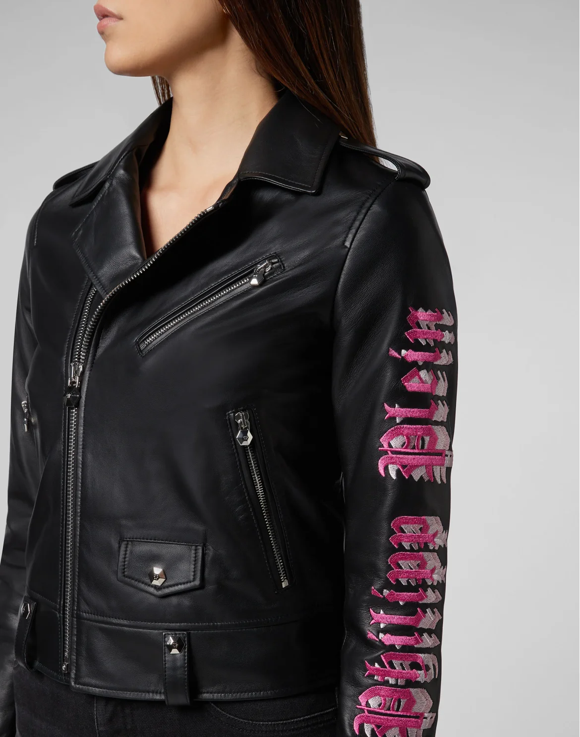 Leather Biker Angel, цвет: Черный
