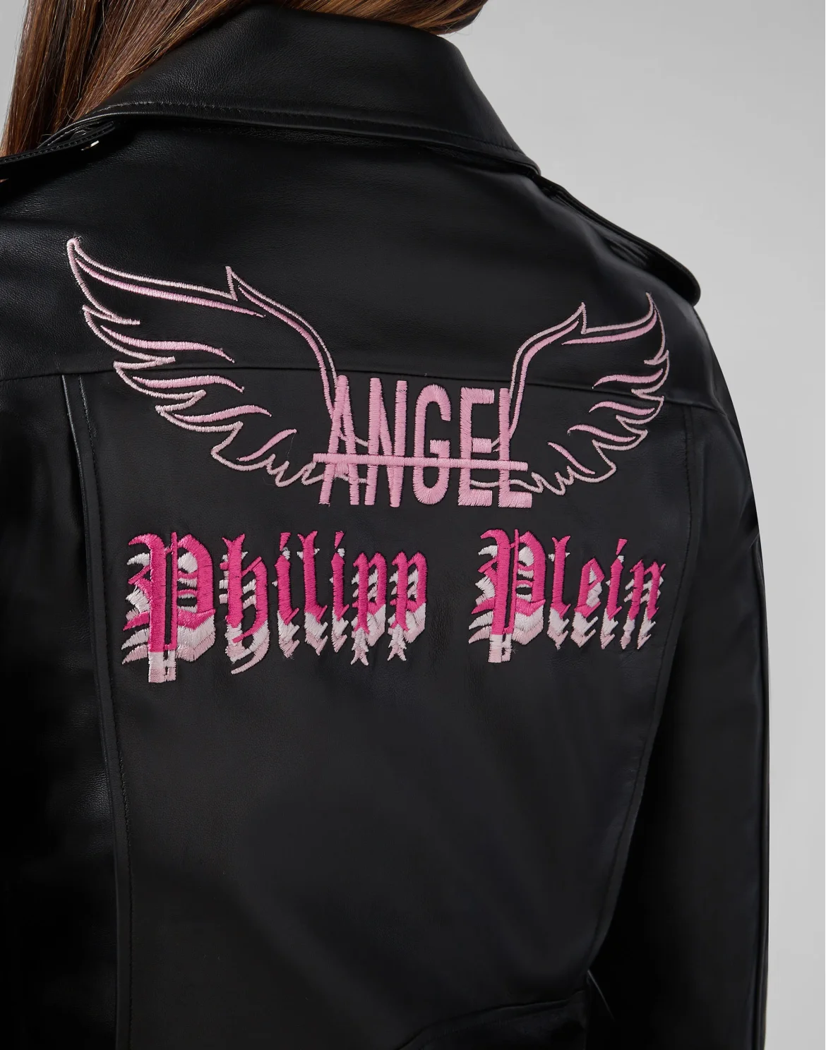 Leather Biker Angel, цвет: Черный