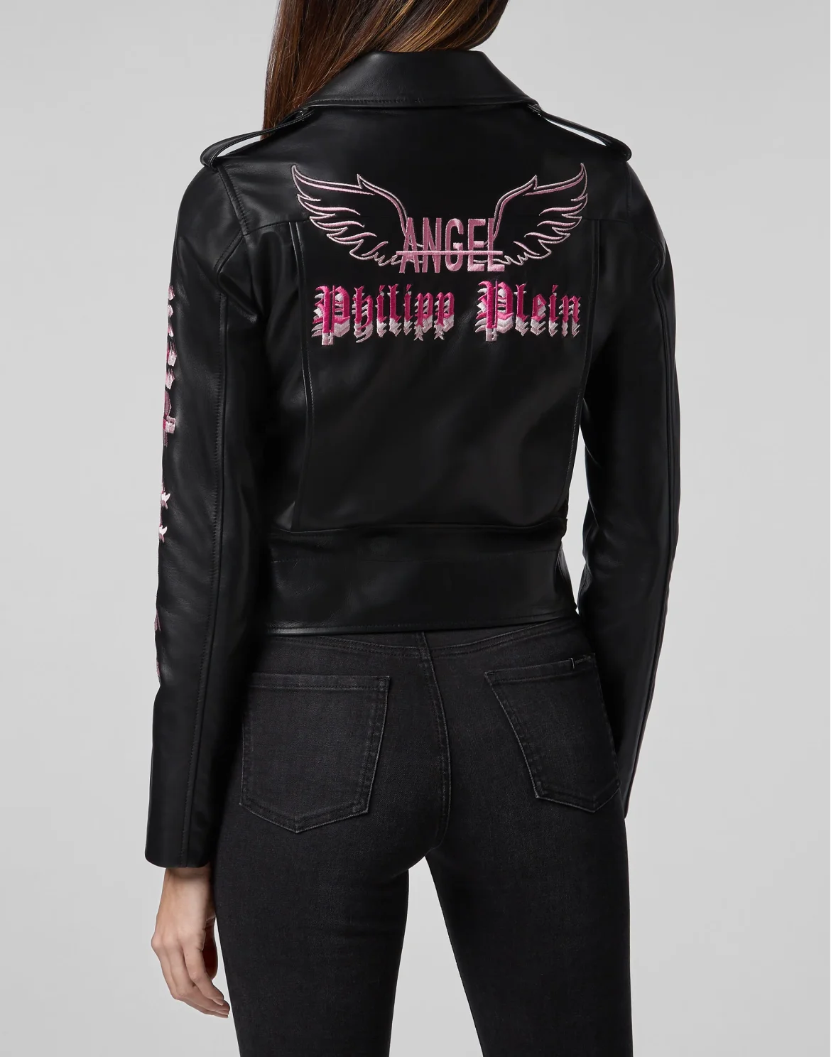 Leather Biker Angel, цвет: Черный