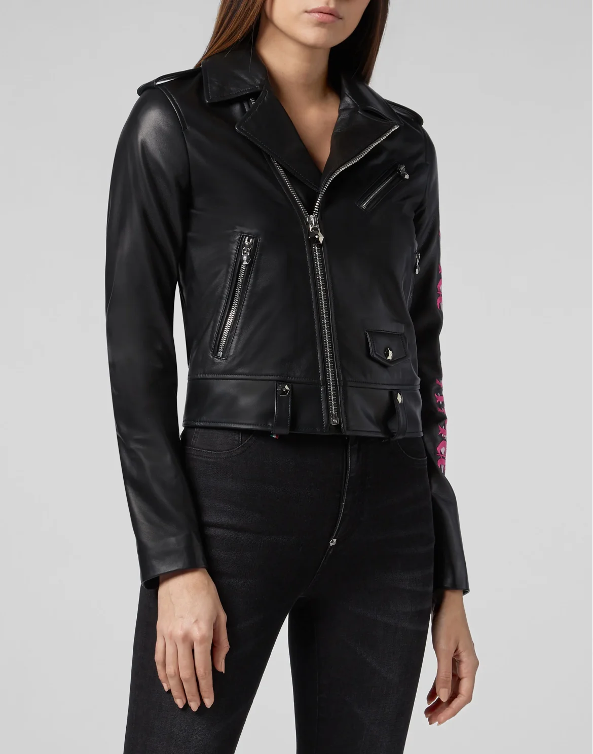 Leather Biker Angel, цвет: Черный
