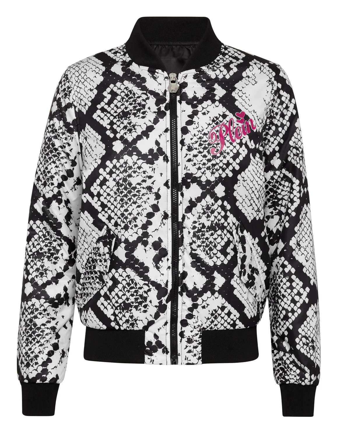 Nylon Bomber Python, цвет: Черный