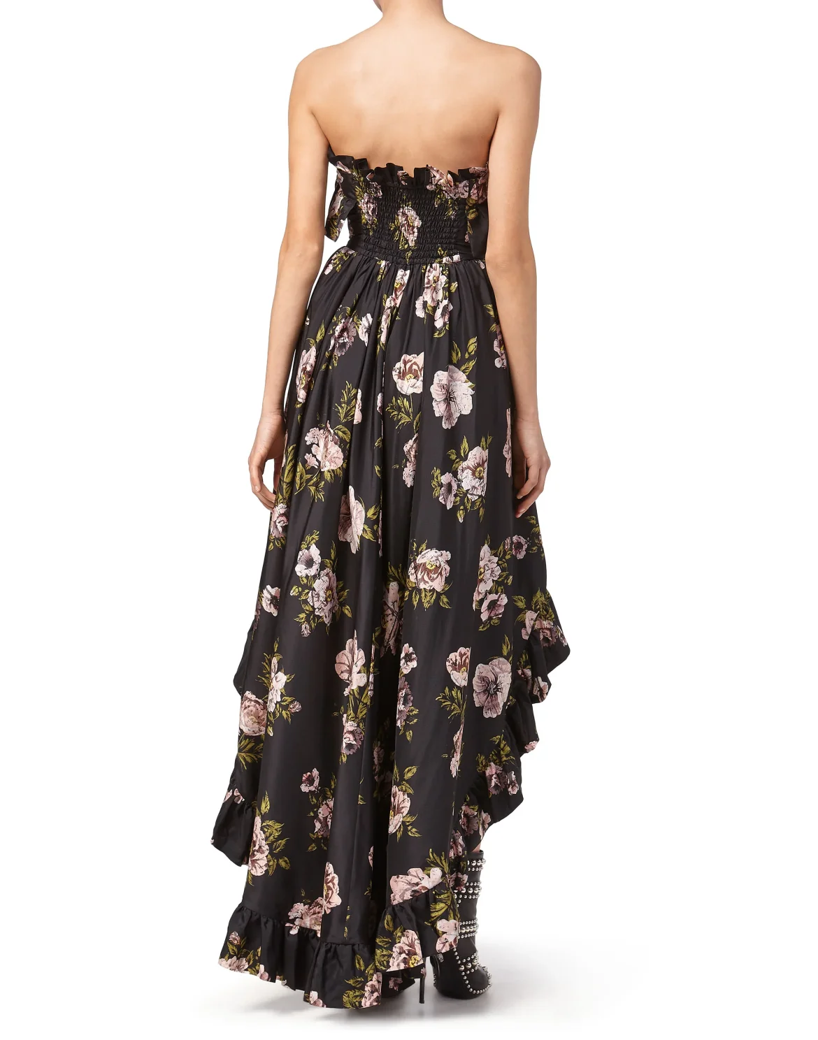 Long Dress "Full Of Flower", цвет: Черный