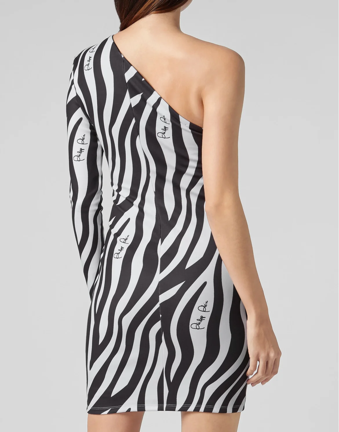 Short Dress Zebra, цвет: Черный