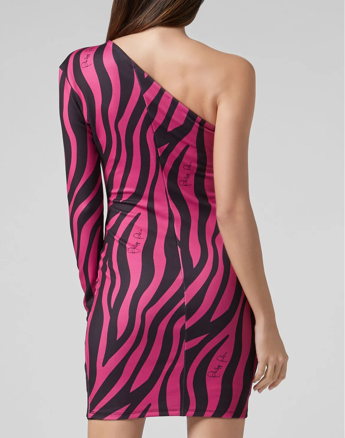 Short Dress Zebra, цвет: Черный