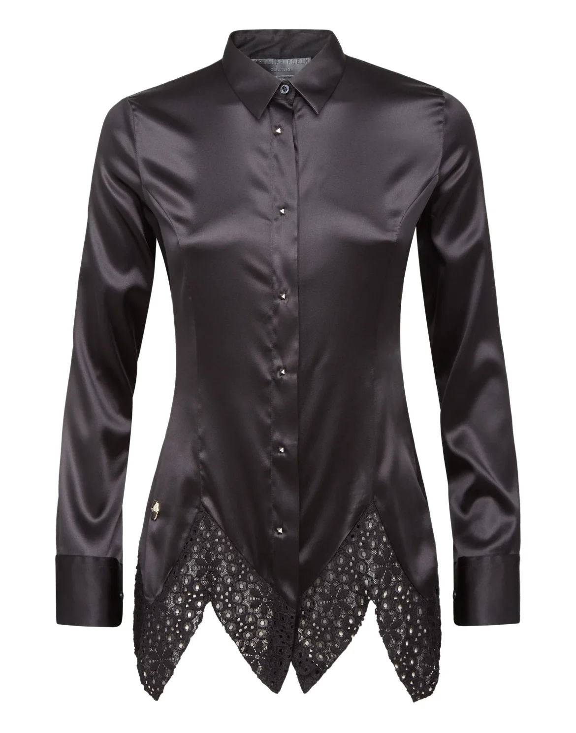 Shirt "Lace Point", цвет: Черный