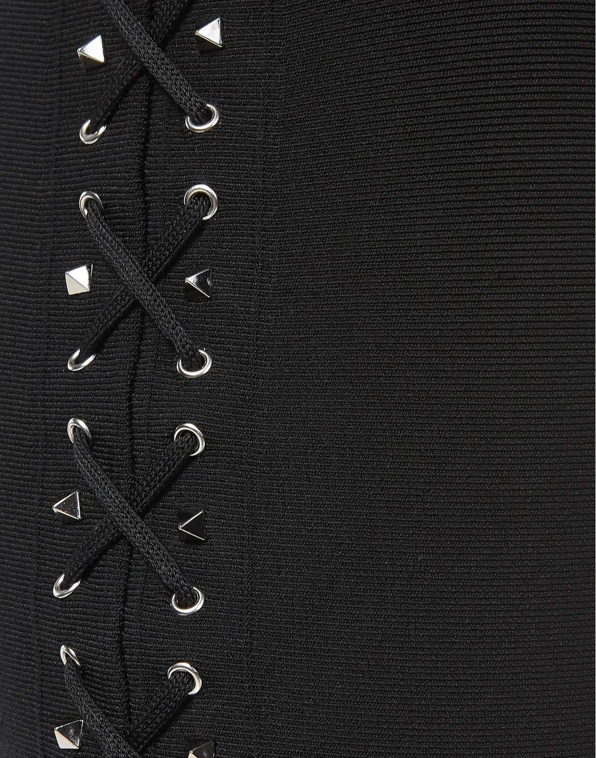 Short Skirt "Laced Style", цвет: Черный