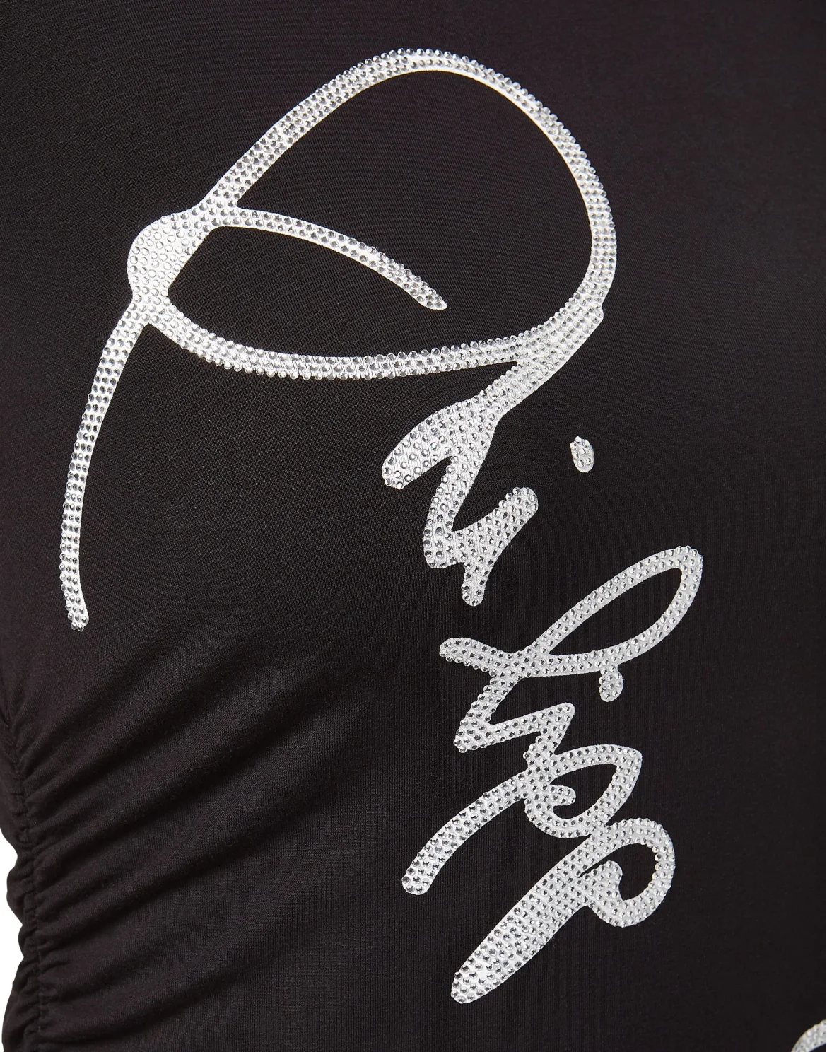T-shirt Round Neck SS "Signature Philipp", цвет: Черный