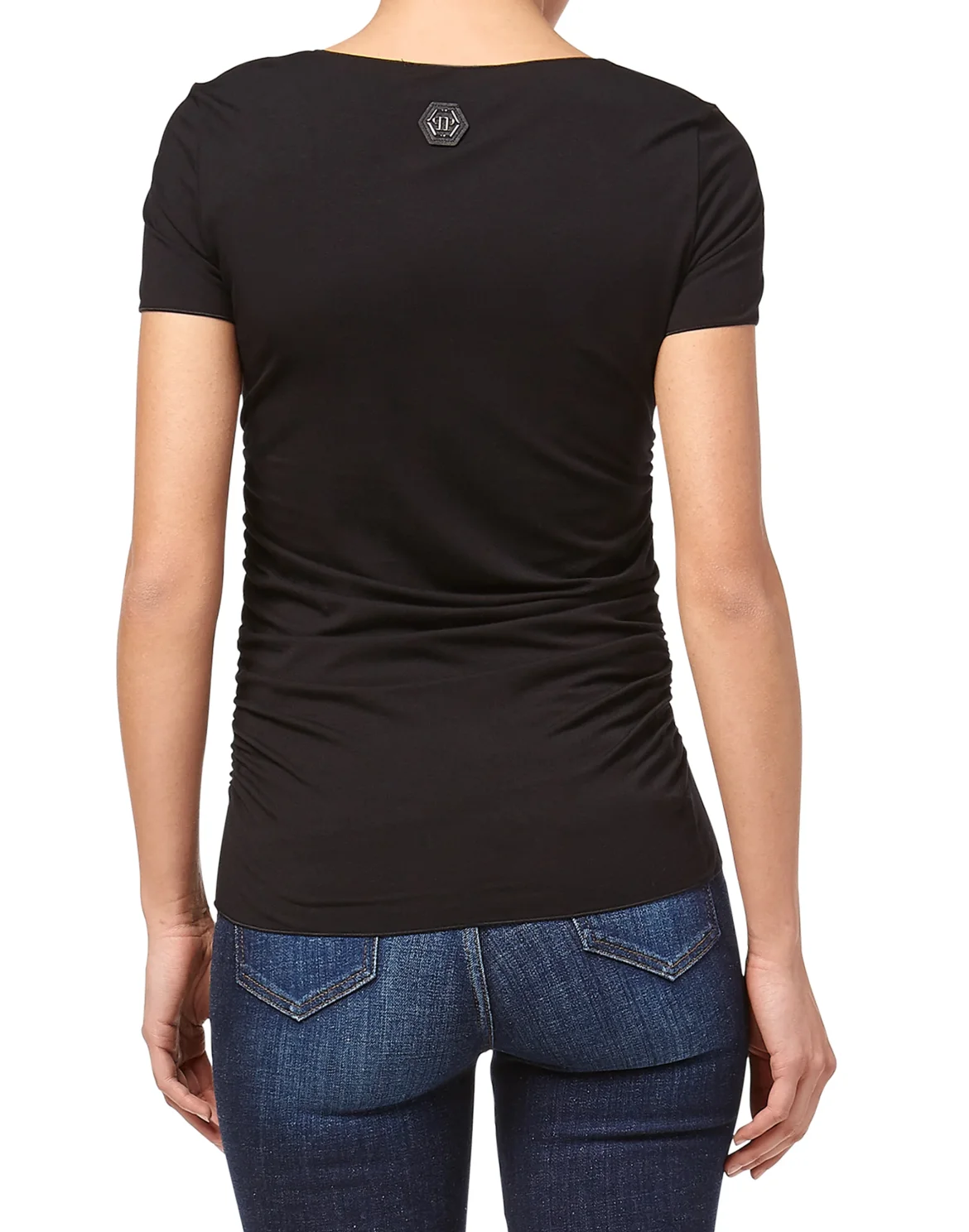 T-shirt Round Neck SS "Signature Philipp", цвет: Черный