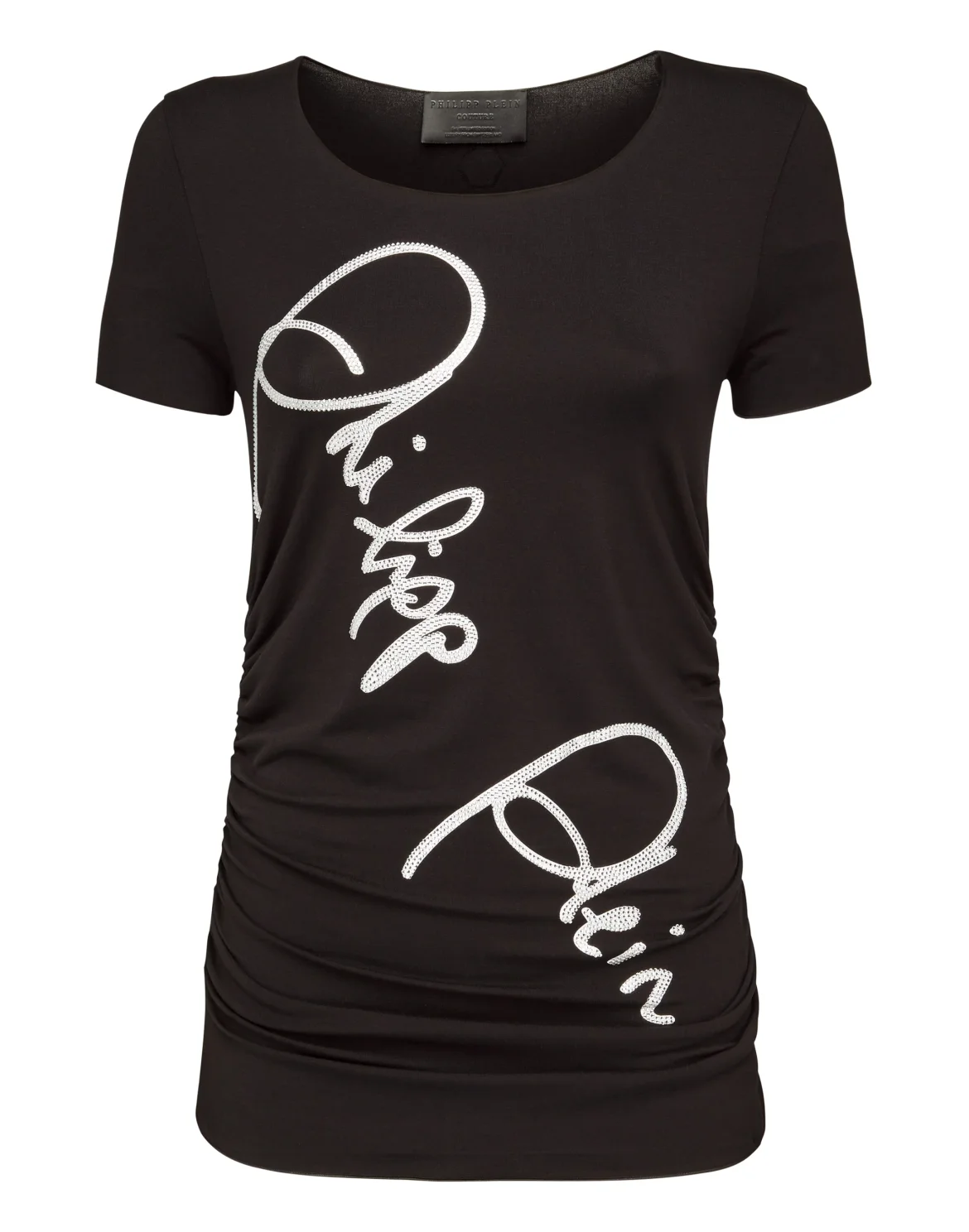 T-shirt Round Neck SS "Signature Philipp", цвет: Черный