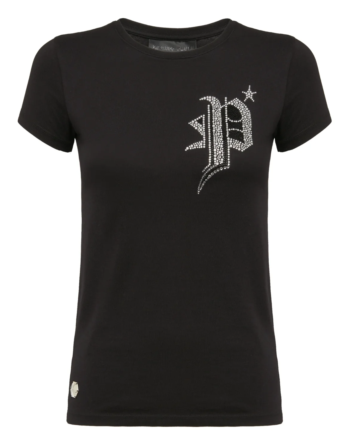 T-shirt Round Neck SS "Plein time", цвет: Черный
