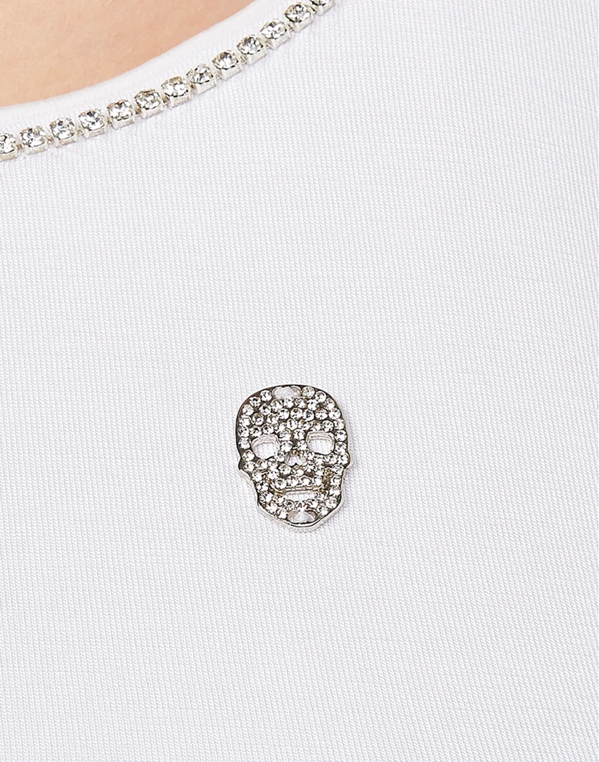 Tank top "Little Skull Three", цвет: Белый