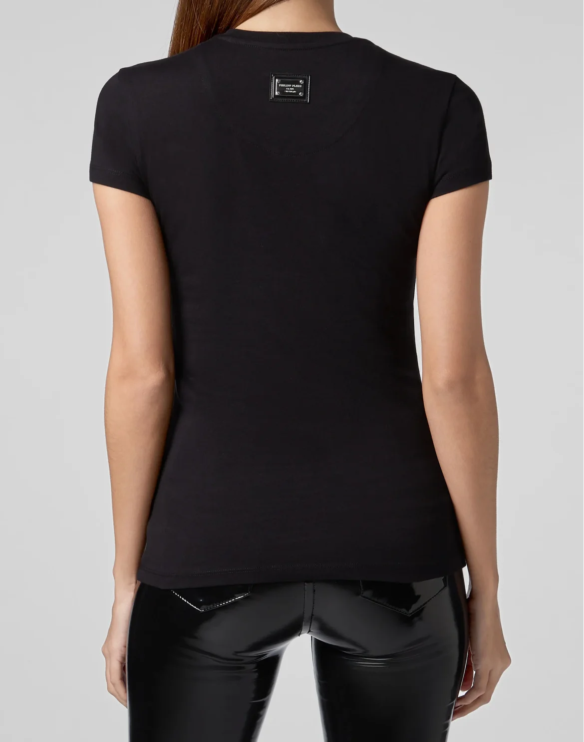 T-shirt Round Neck SS Heart, цвет: Черный