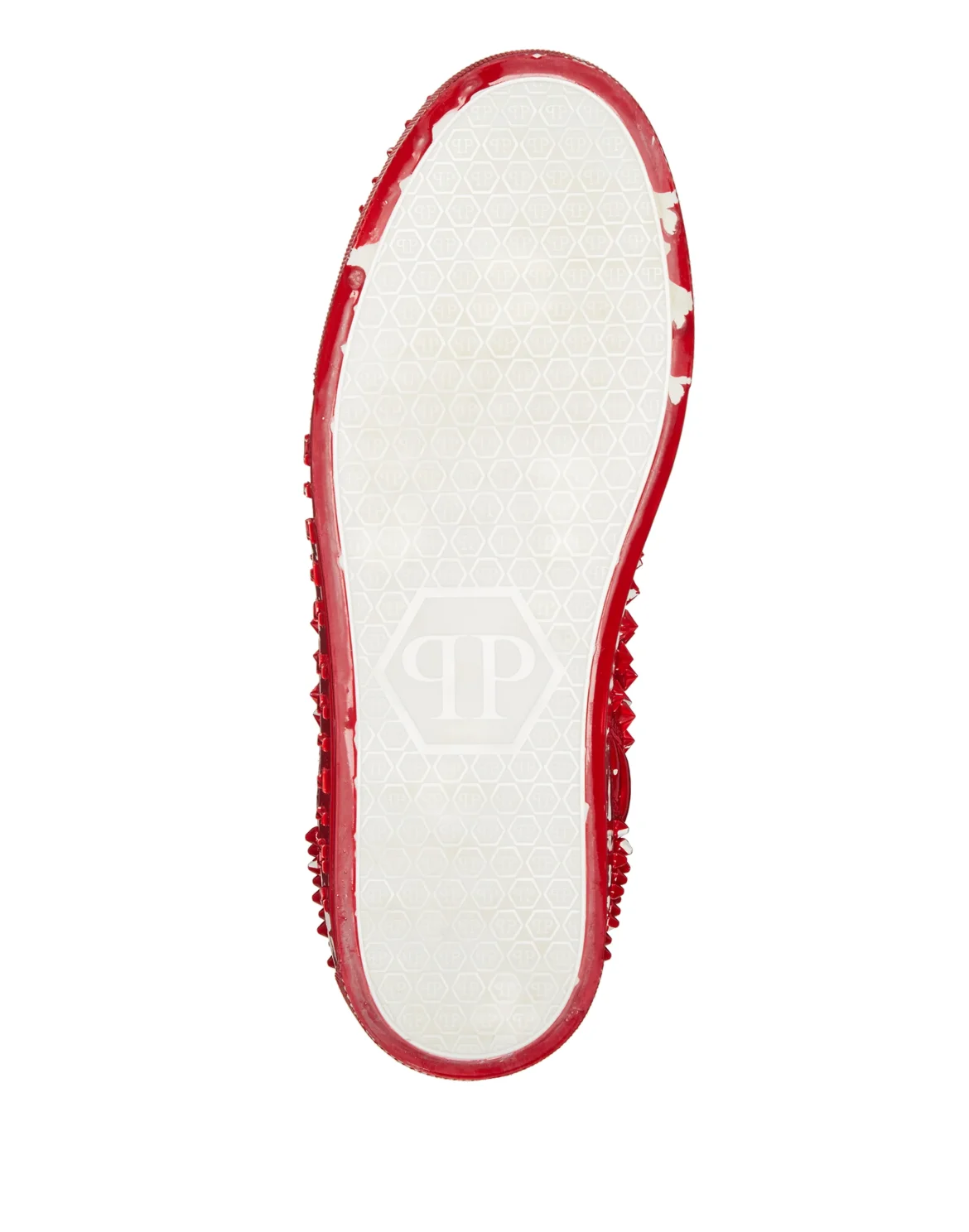 Hi-Top Sneakers "Painted", цвет: Белый