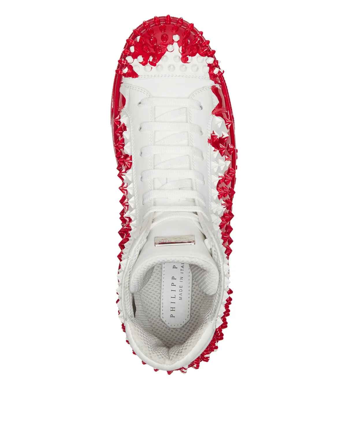 Hi-Top Sneakers "Painted", цвет: Белый