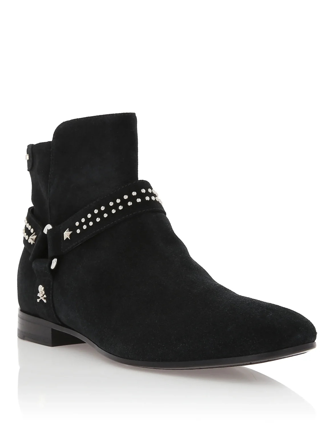 Boots Low Flat "Fingers", цвет: Черный