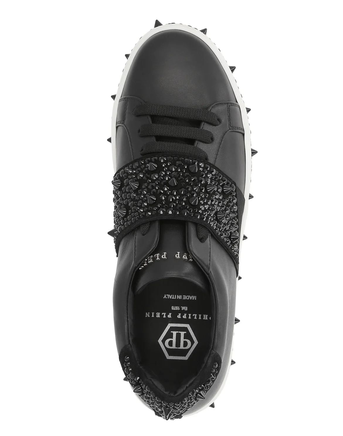 Lo-Top Sneakers "Full of crystal", цвет: Черный