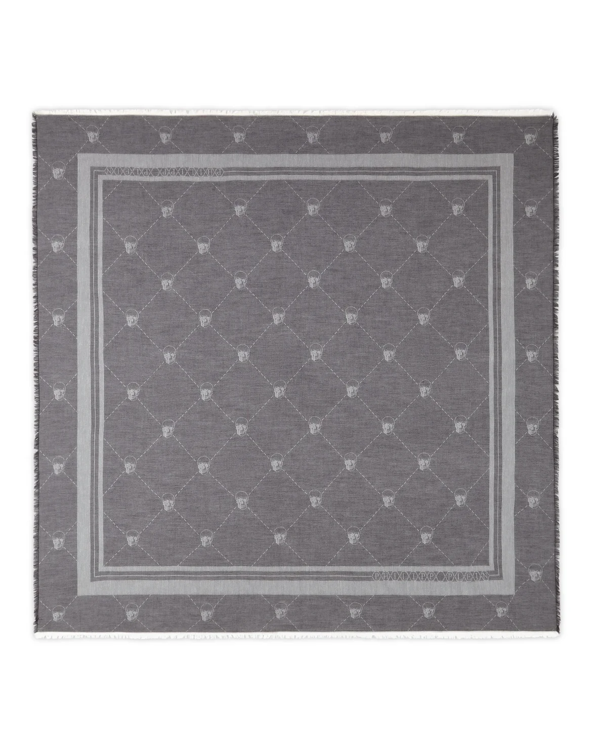 Square Scarf, цвет: Серый