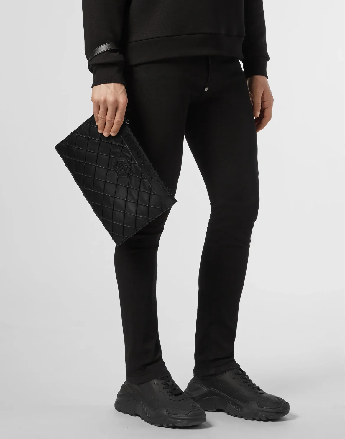 Clutch Geometric, цвет: Черный