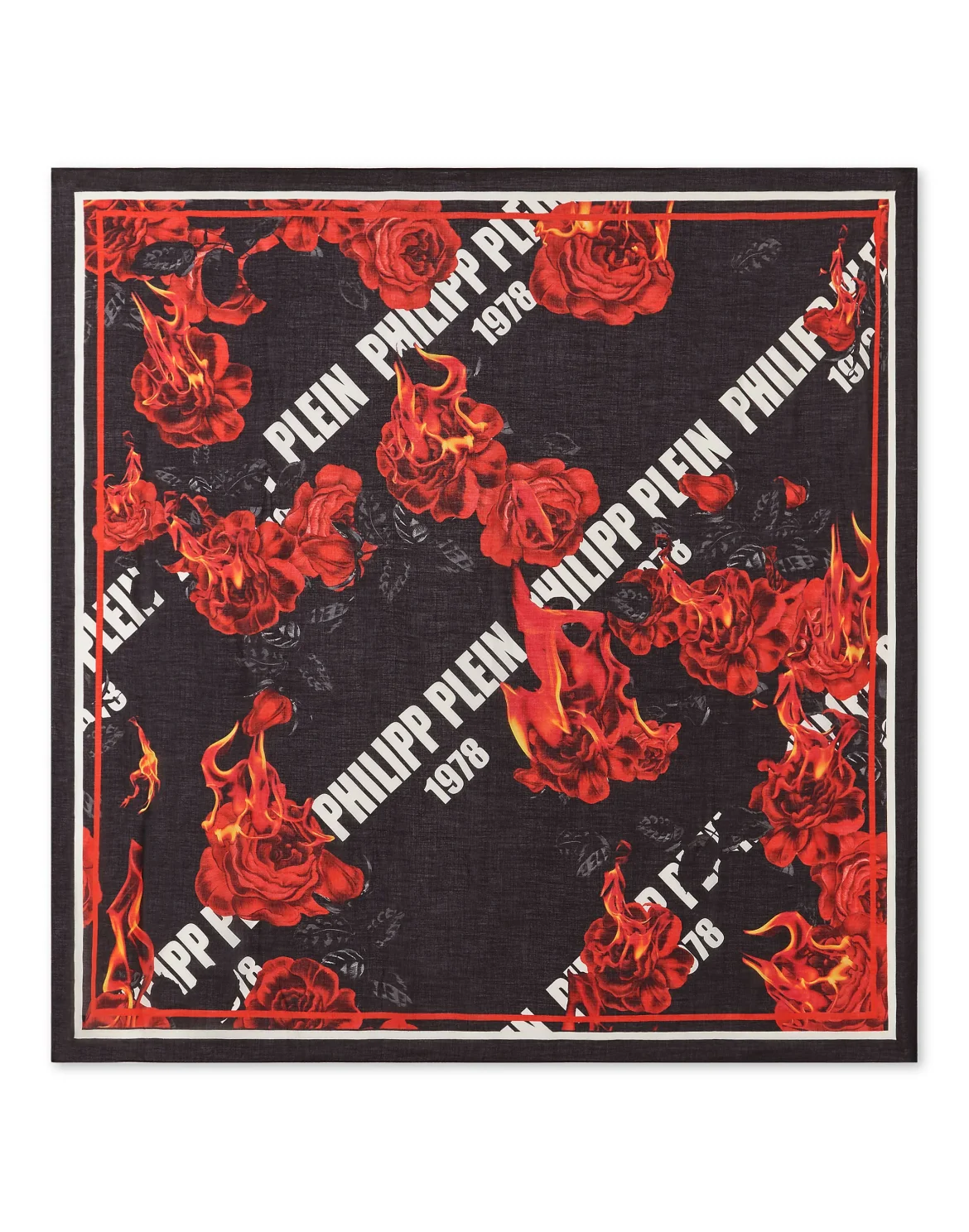 Square Scarf, цвет: Черный
