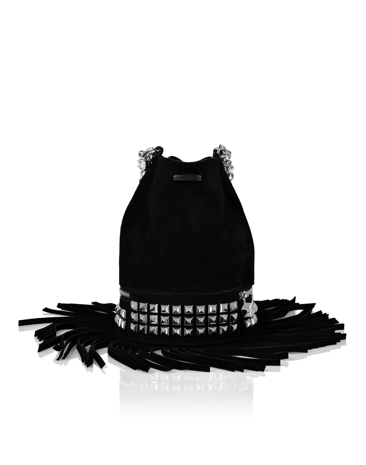 Handle bag Fringe, цвет: Черный