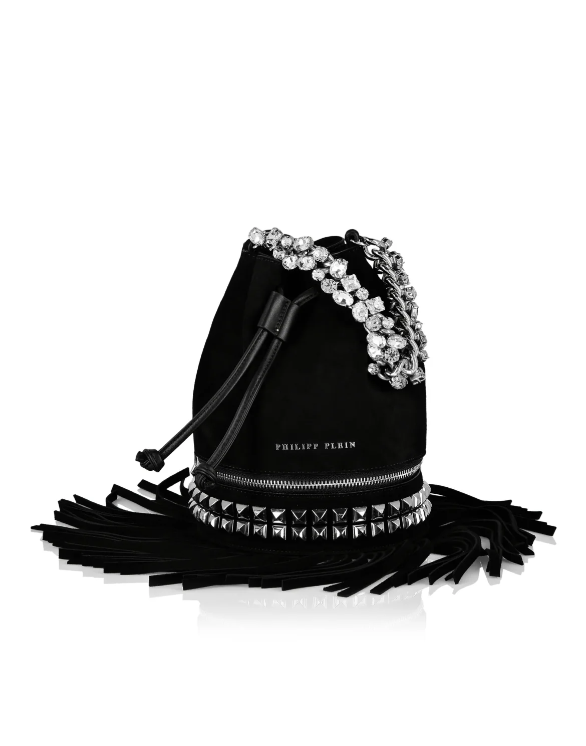 Handle bag Fringe, цвет: Черный