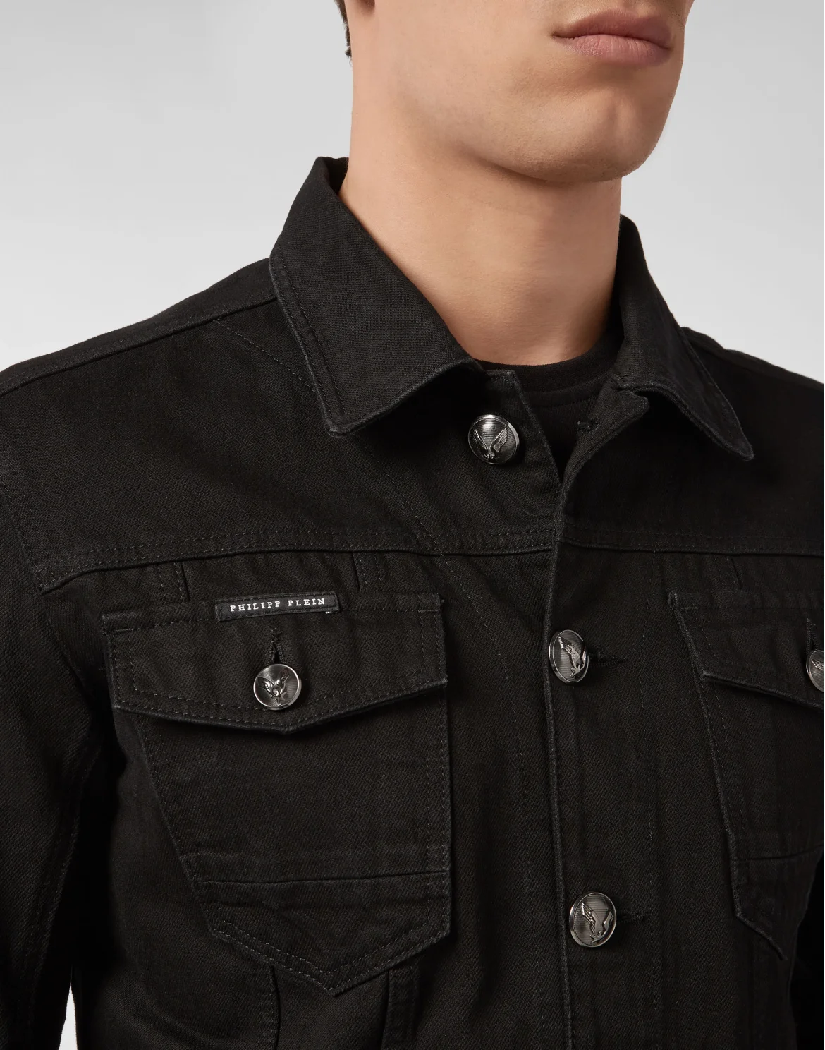 Denim Jacket P.L.N., цвет: Черный