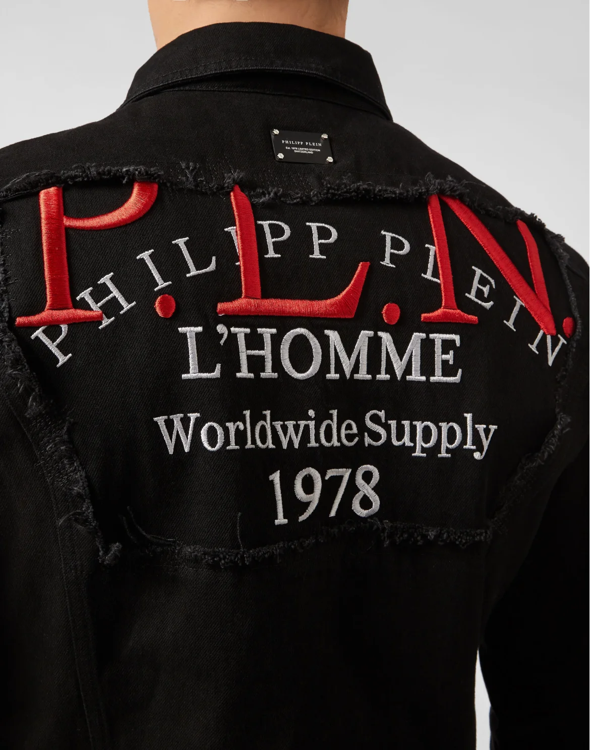 Denim Jacket P.L.N., цвет: Черный