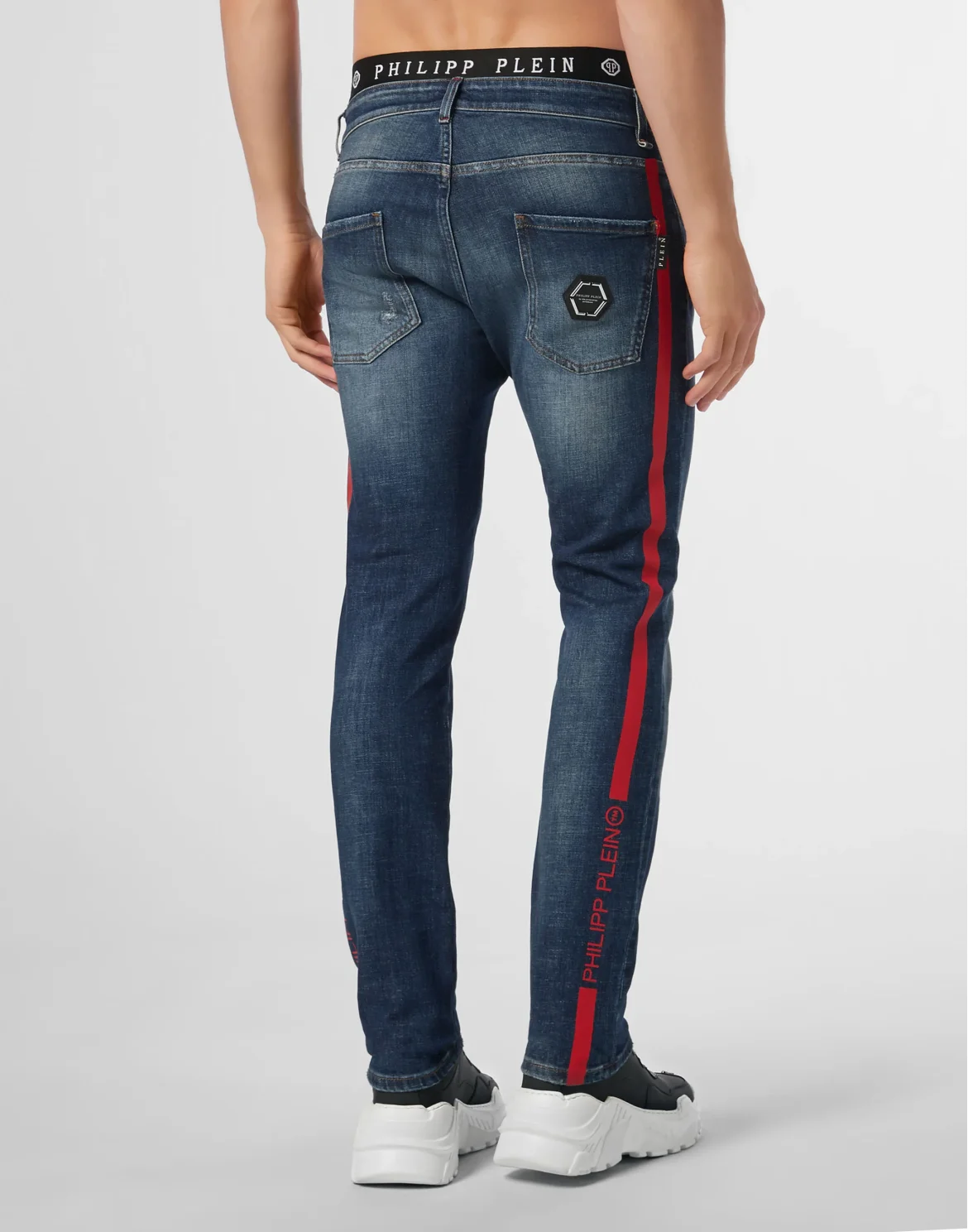 Super Straight Cut Stripes, цвет: Синий