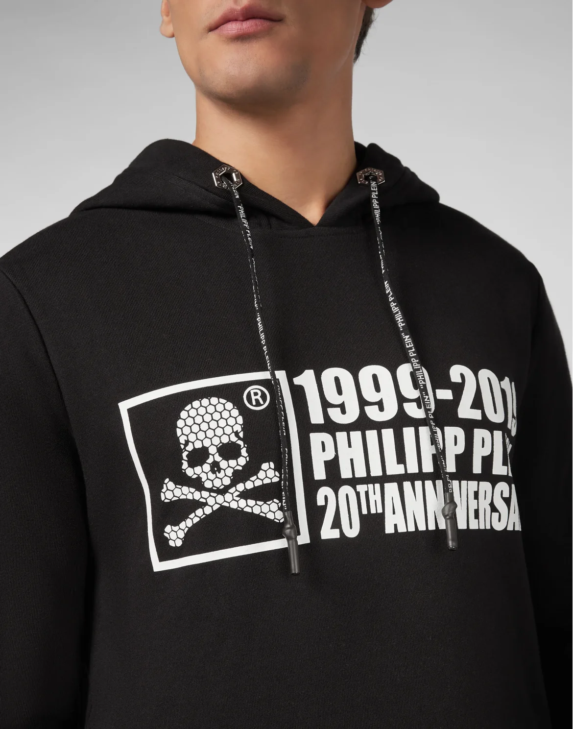 Hoodie sweatshirt Anniversary 20th, цвет: Черный