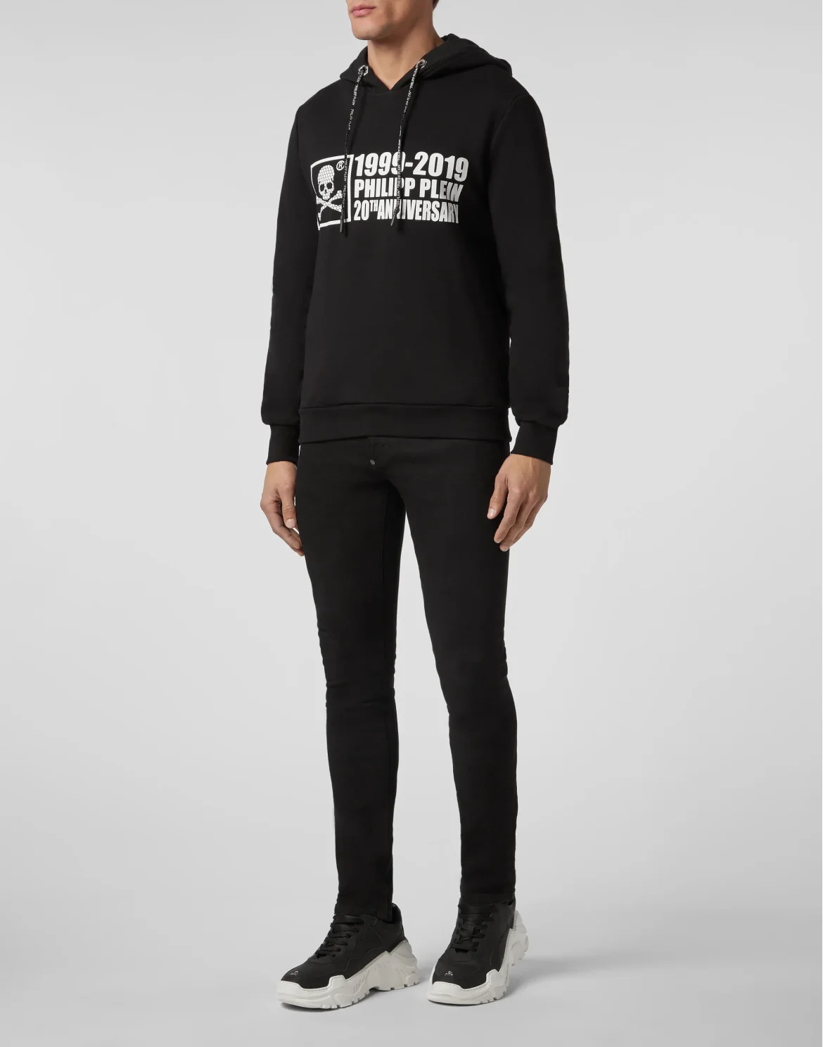 Hoodie sweatshirt Anniversary 20th, цвет: Черный