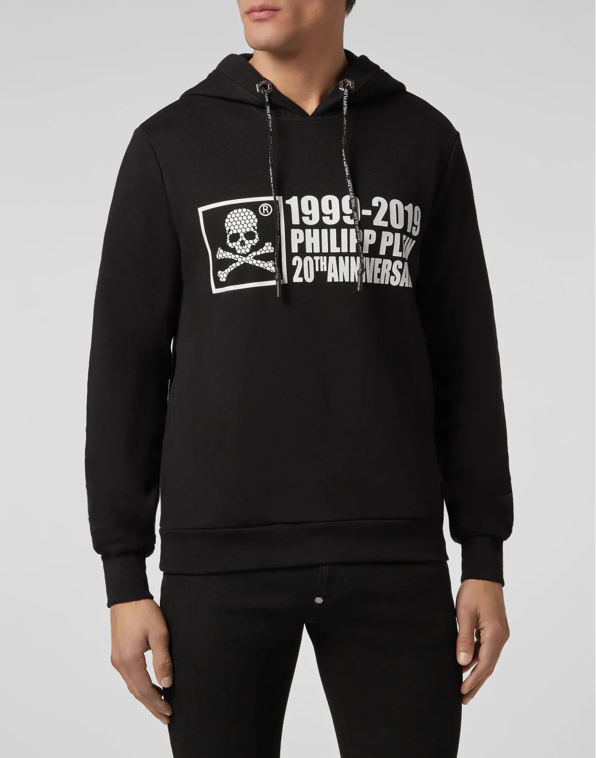 Hoodie sweatshirt Anniversary 20th, цвет: Черный