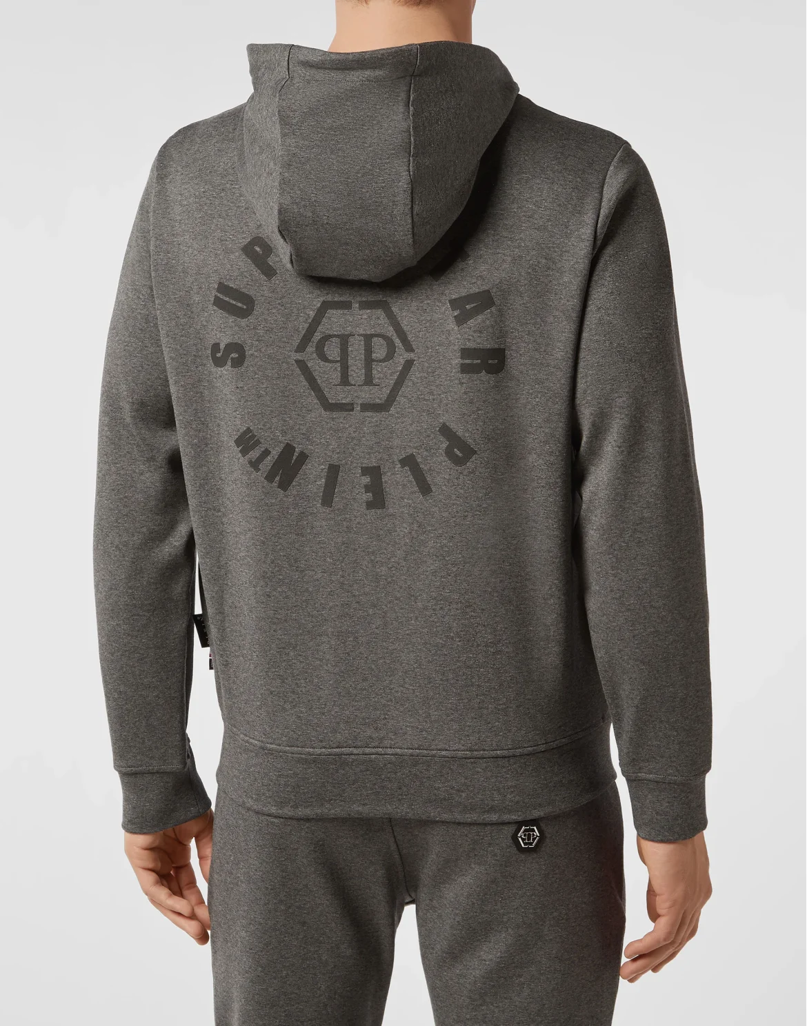 Hoodie Sweatjacket Philipp Plein TM, цвет: Серый