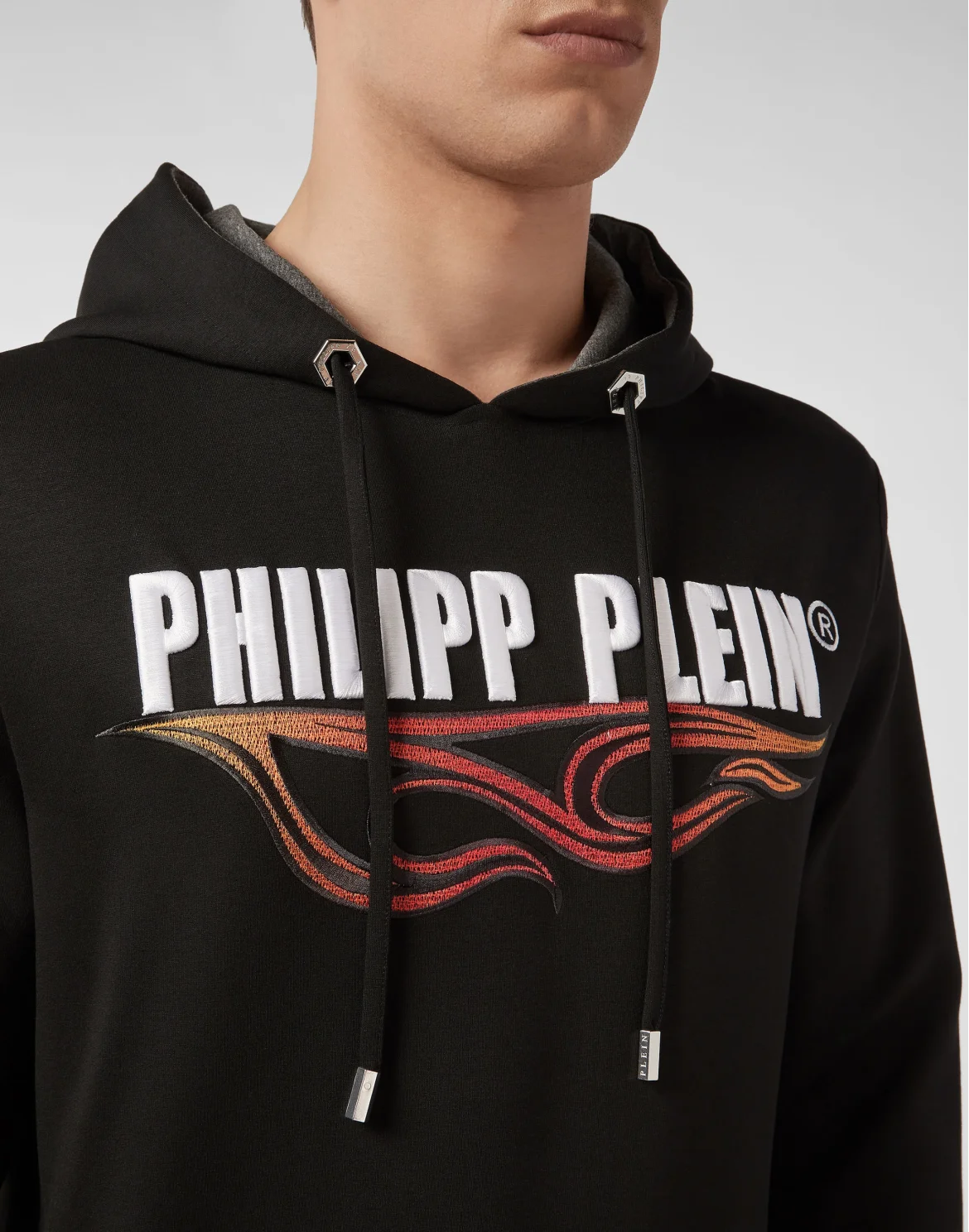Hoodie sweatshirt Flame, цвет: Черный