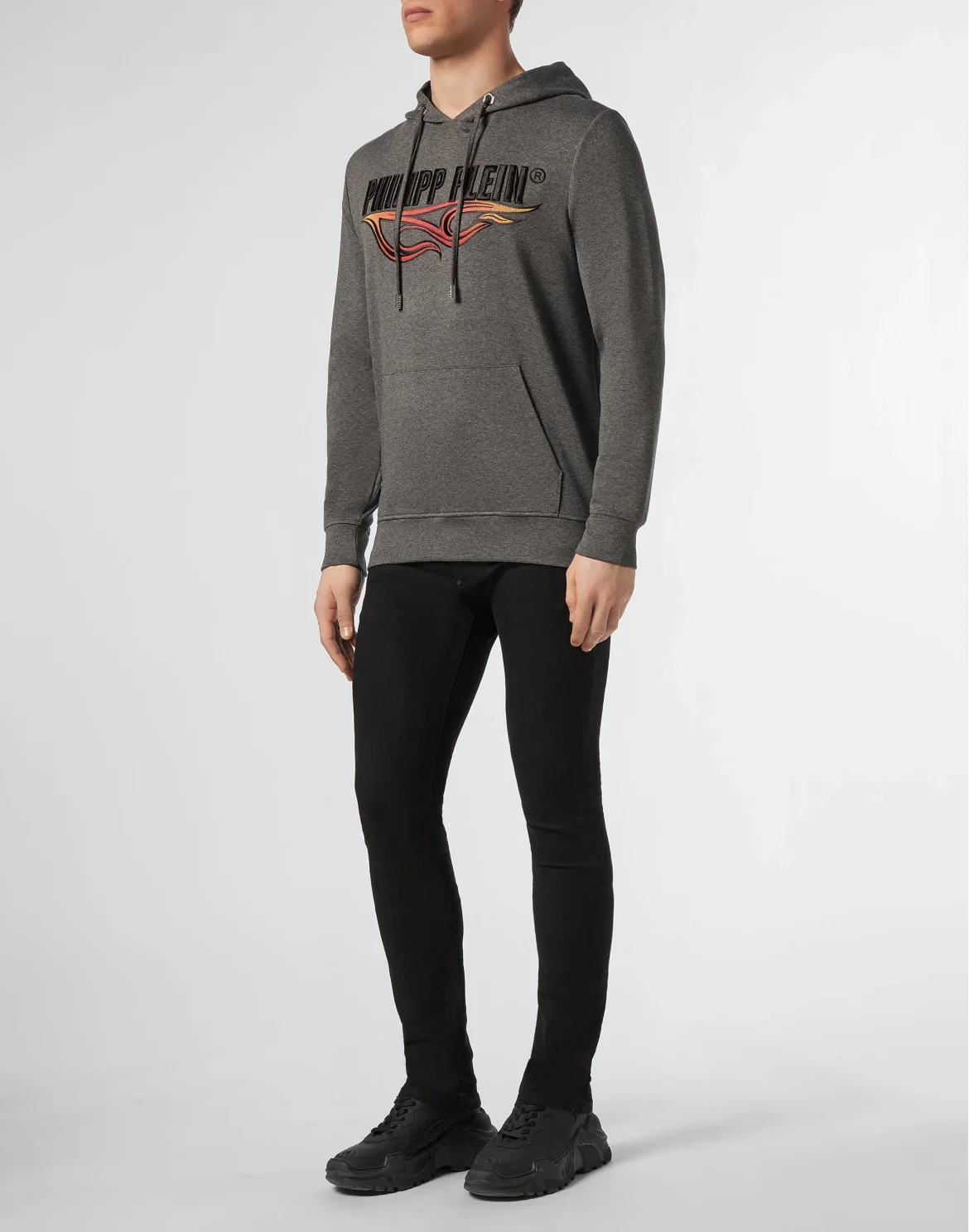 Hoodie sweatshirt Flame, цвет: Серый