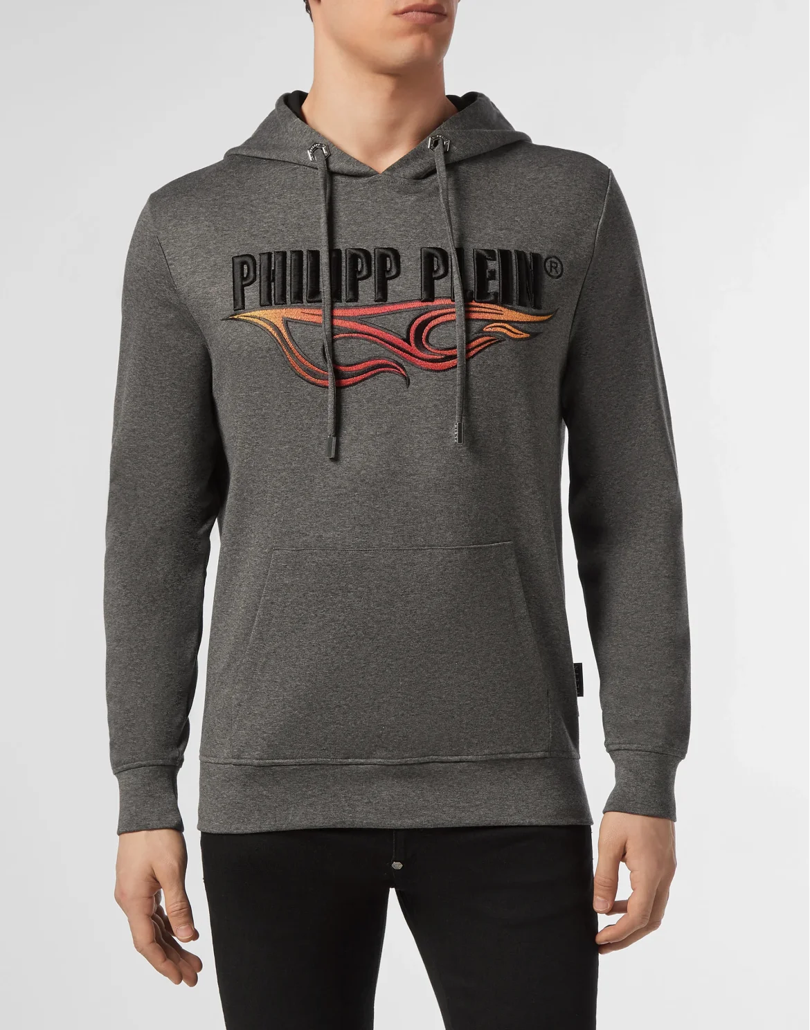 Hoodie sweatshirt Flame, цвет: Серый