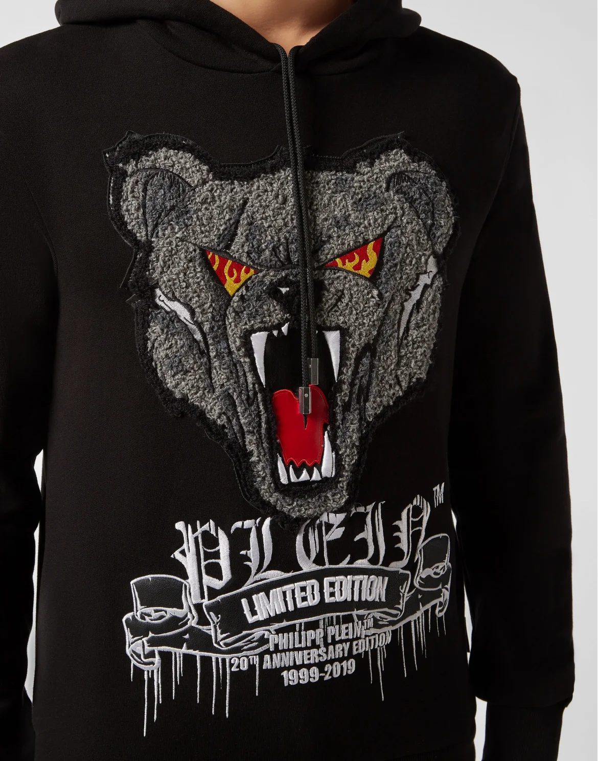 Hoodie sweatshirt Teddy Bear, цвет: Черный