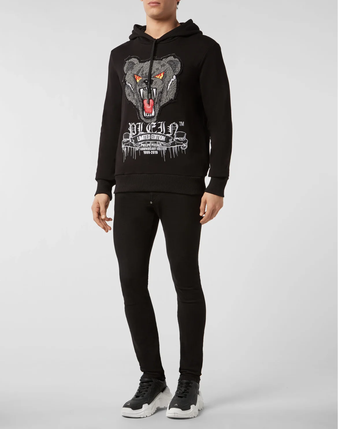 Hoodie sweatshirt Teddy Bear, цвет: Черный