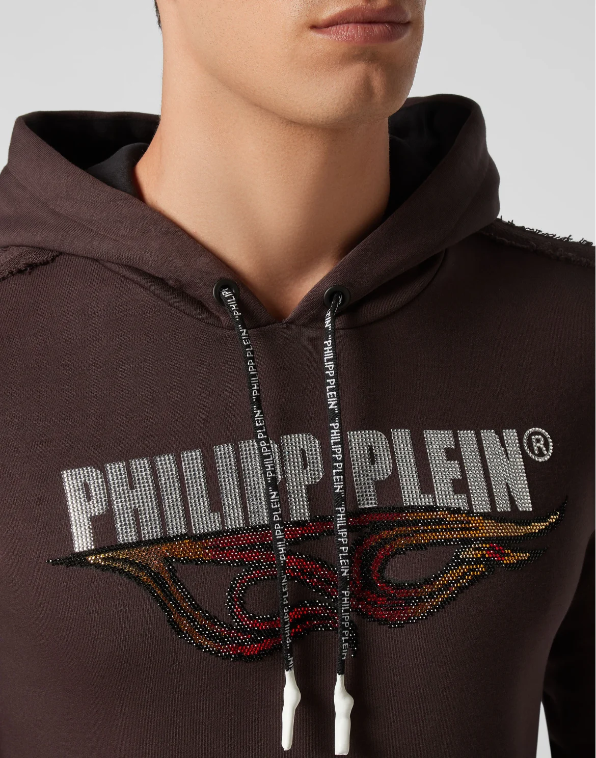 Hoodie sweatshirt Flame, цвет: Коричневый