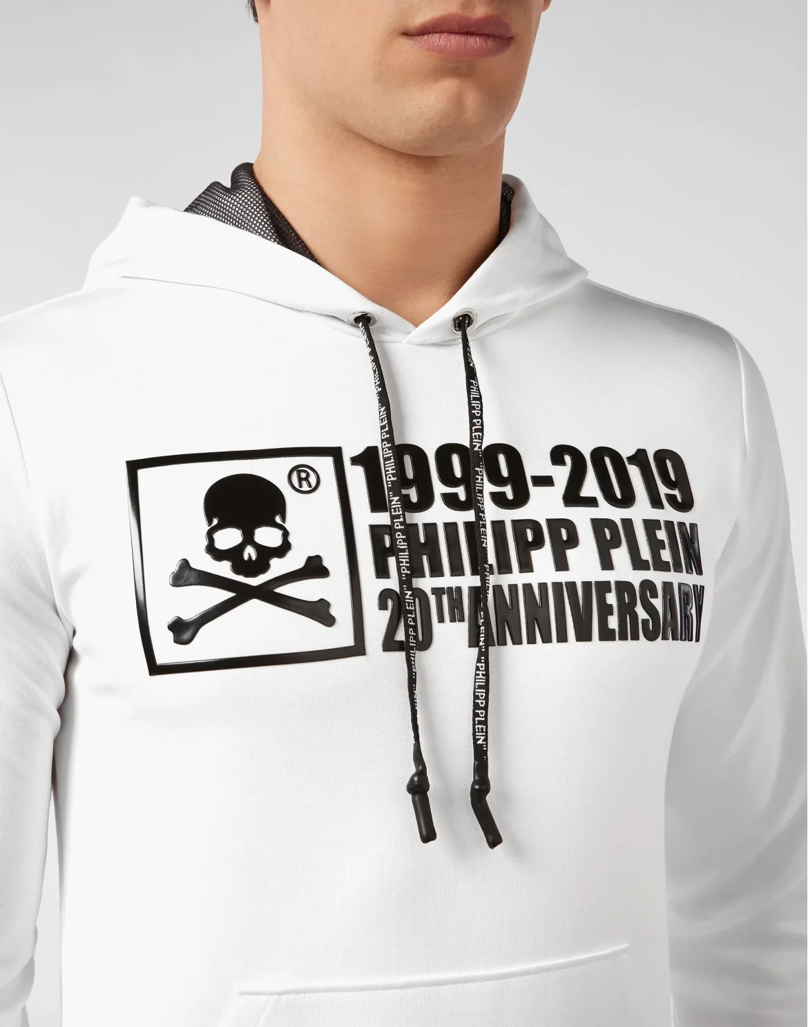 Hoodie sweatshirt Anniversary 20th, цвет: Белый